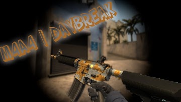 CS:GO - M4A4 | Daybreak (Minimal Wear) showcase