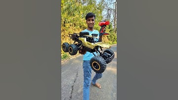 Remote Rc Big Rock Crawler 6X4 Alloy Material Power Full Moster Unboxing