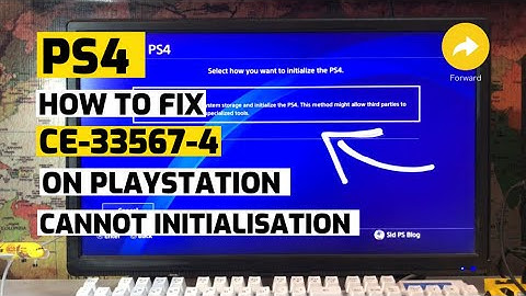 Hoe het probleem met de Ps4 Ce-33567-4 op te lossen: Kan de Ps4 niet initialiseren? Eenvoudig opg...