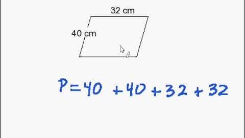 How to Find the Perimeter of a Parallelogram