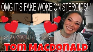 Tom MacDonald SNOWFLAKES Reaction | Just Jen Reacts | Tom SPEAKS SOME TRUTH HERE | TM Reaction Video