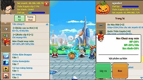 Ngọc Rồng Online:Sắm Cải Trang Mới Cực HÓT HÓT Rewiew Sự Kiện Tết Năm 2020 Thịt Heo Và skill4 đệ tử