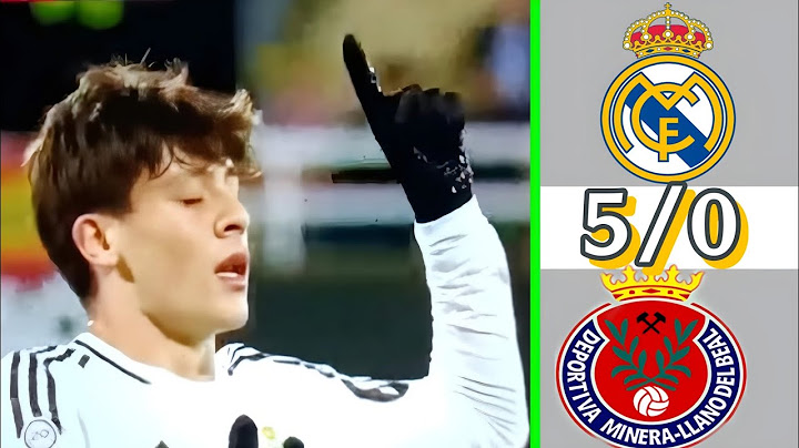 ملخص مباراه ريال مدريد|| وديبورتيفا مينيرا | 5/0 كامل في كأس ملك إسبانيا 6/1/2025 جنون الريال🤛🔥