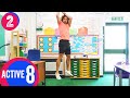 Active 8 Minute Workout 2 | The Body Coach TV