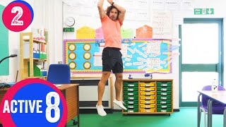 Active 8 Minute Workout 2 | The Body Coach TV