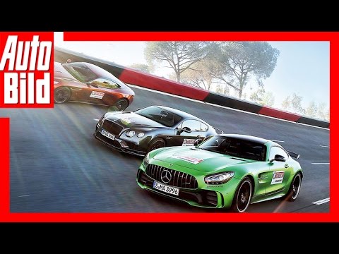 Amg Gt R Vs Continental Und Db11 2017 Krasse