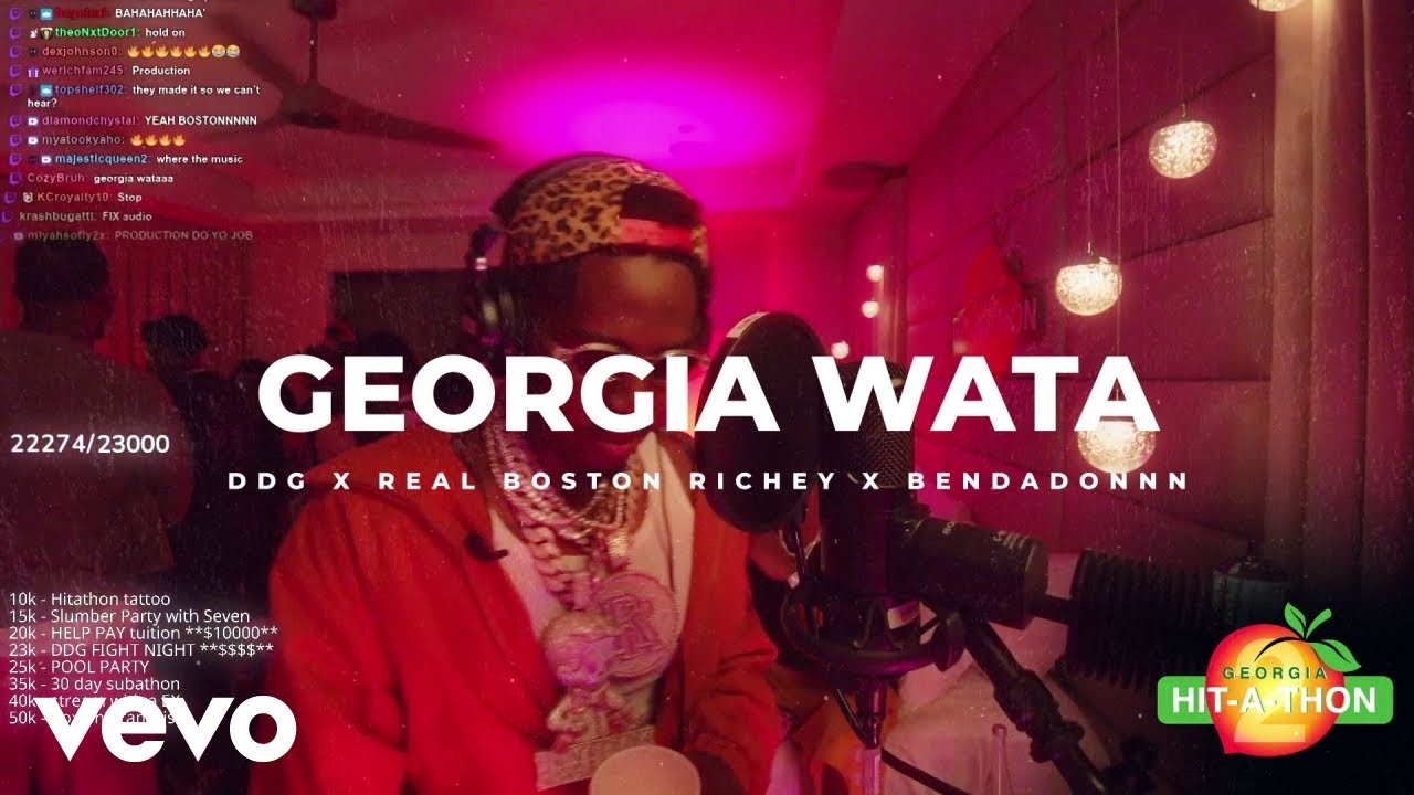 DDG, Real Boston Richey, BenDaDonnn - GEORGIA WATA (Official Visualizer)