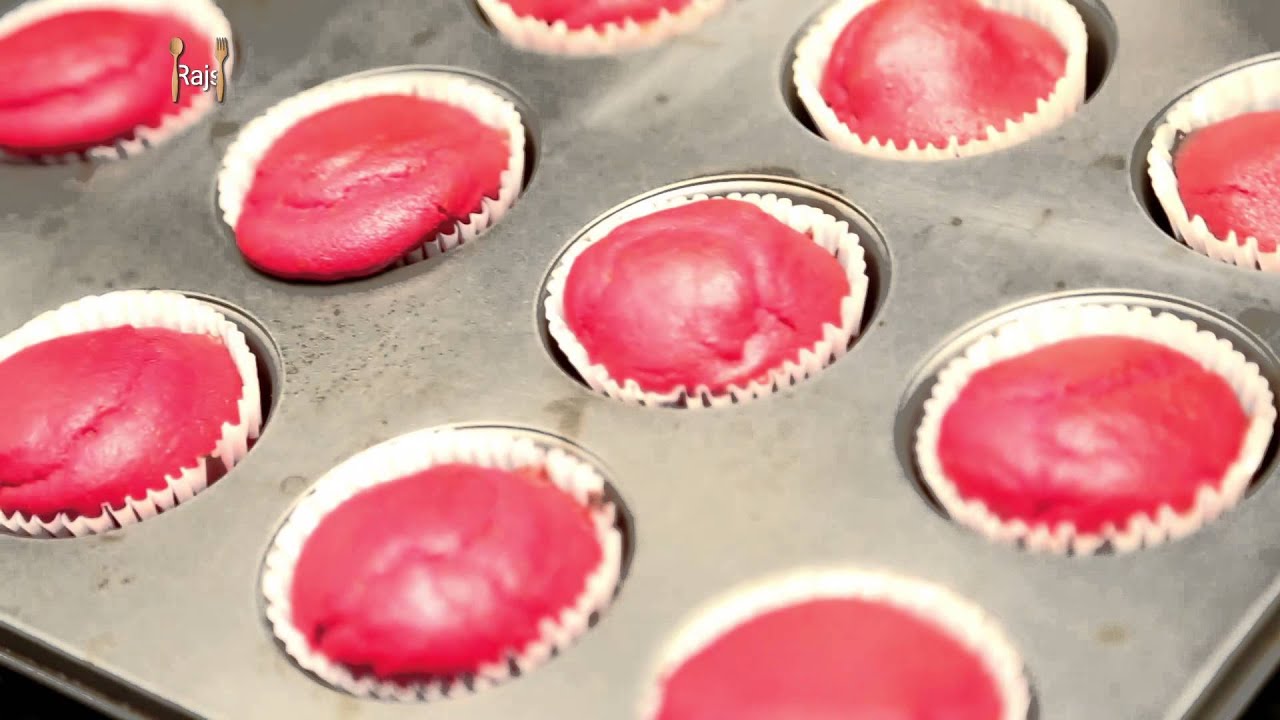 Red Velvet Cupcakes - Easy To Make Homemade Cupcake Recipe By Ruchi Bharani | Rajshri Food