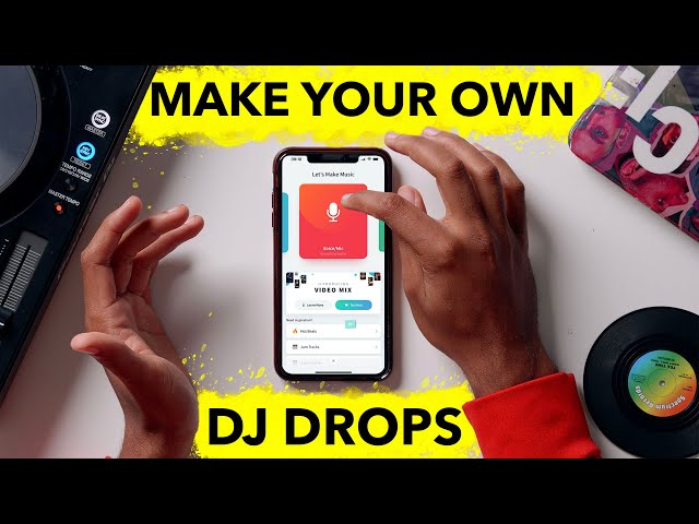 How to make DJ drops for free on your phone! - Step by Step Guide class=