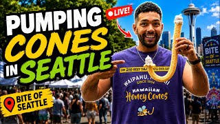 @LetsssGoooChris  pumping the Viral J cones in Seattle!  Day 2!