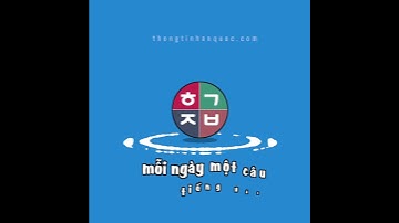 Học tiếng Hàn | Mỗi ngày một câu tiếng Hàn - 형편없어 (03-5-2018)