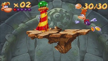 Rayman 3: Hoodlum Havoc (Game Boy Advance) - Pirate Stronghold - All Levels (Gameplay/Walkthrough)