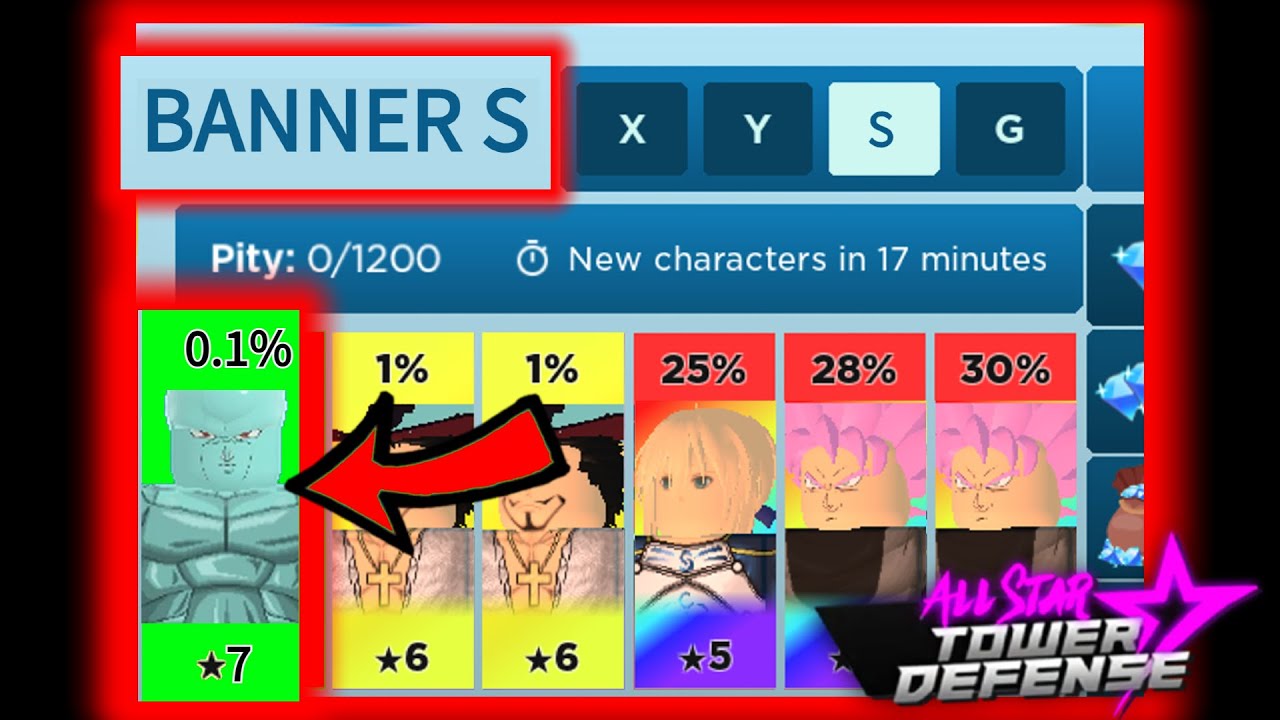 New S Banner With GUARANTEED 7 STARS! 