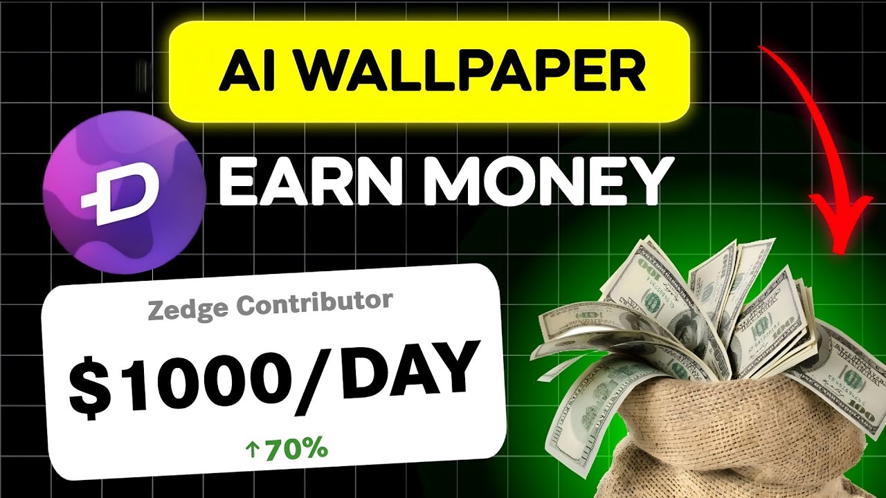 Part ( 3 ) AI Wallpaper बनाओ और Zedge से हर महीने कमाओ | Zedge App Se Paise Kaise Kamaye