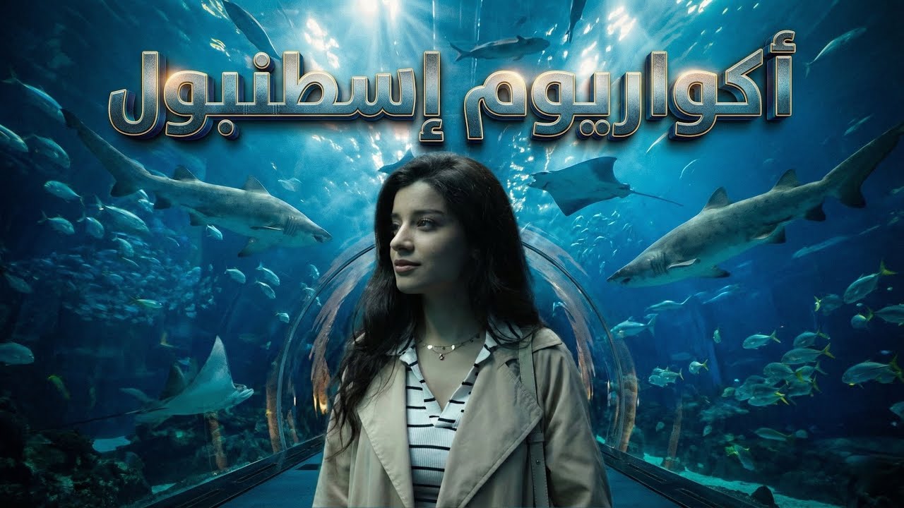 زرت أكبر اكواريوم في تركيا🇹🇷