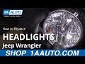 How to Replace Headlights 2007-17 Jeep Wrangler