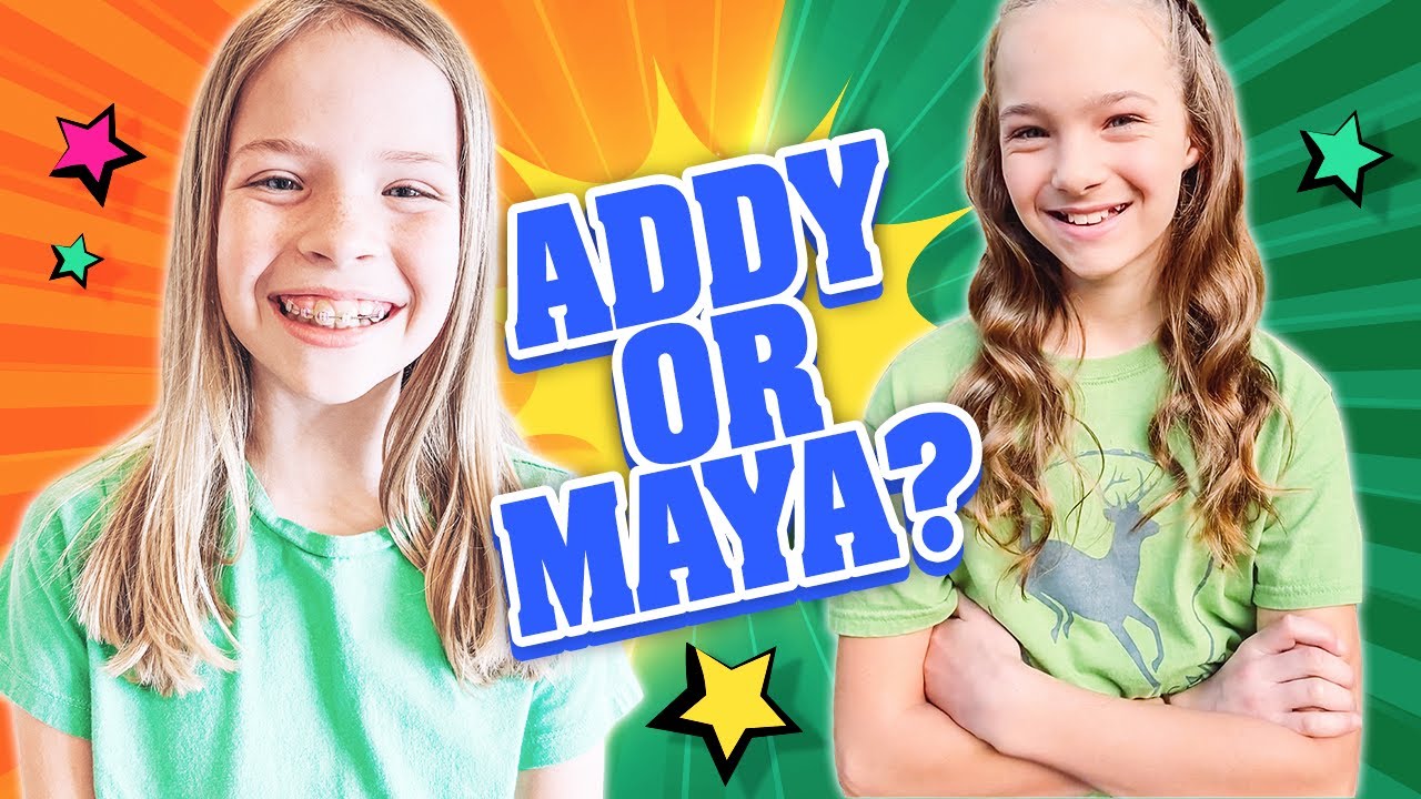 Are You an ADDY or a MAYA ??