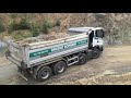 Scania XT quarry - drive hill