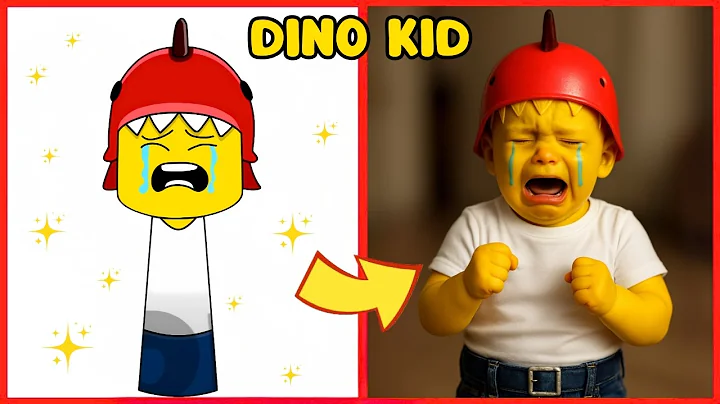 Incredibox Sprunki NEW OC - Dino KID X Gary X Nyan Cat As Humans In Real Life