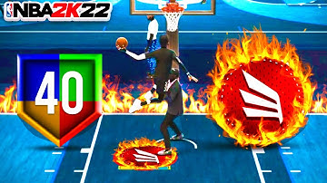 I took the MOST BROKEN BUILD to the 1v1 COURT on NBA 2K22