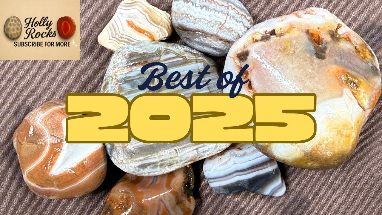 Удивительные находки горных пород на озере Супериор в 2025 году.