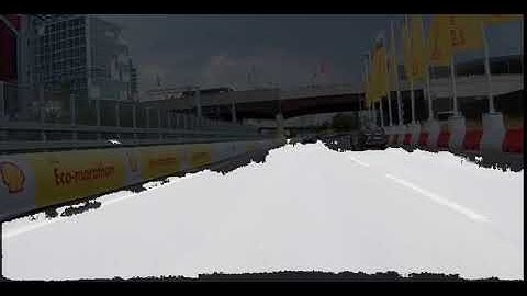 Semantic segmentation using AI for road detection