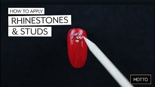 How To Apply Nail Accessories | Motto Nails