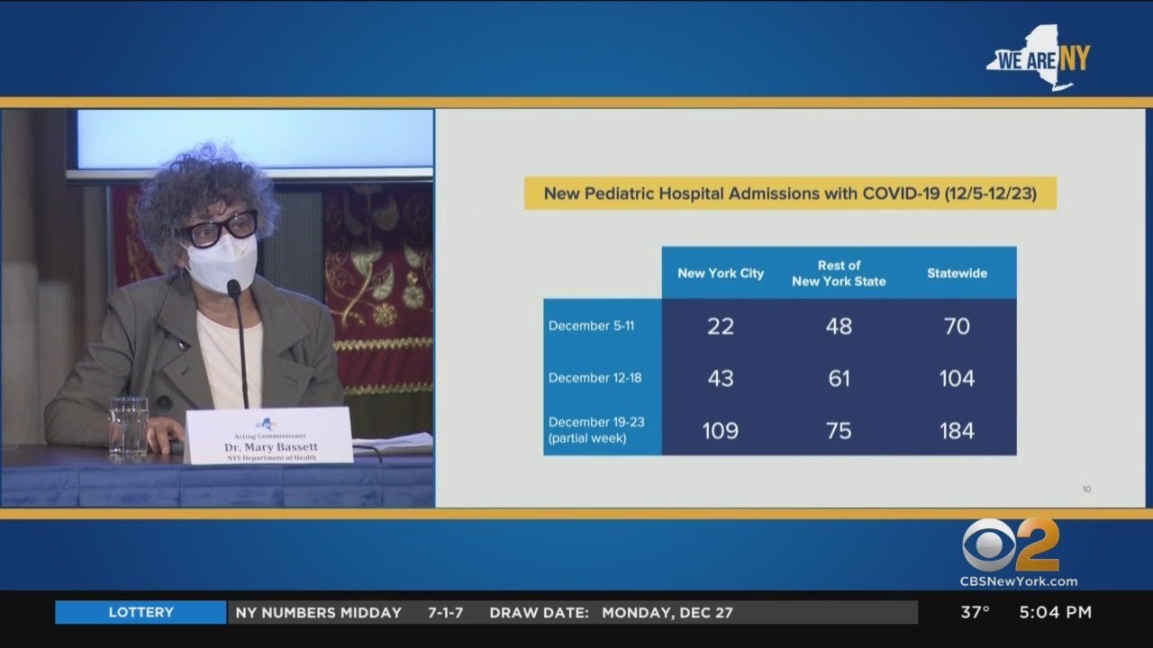 New York Officials Warn About Uptick In Pediatric COVID Cases