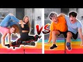 GIRLS VS BOYS GYMNASTIC FLEXIBILITY CHALLENGE!!