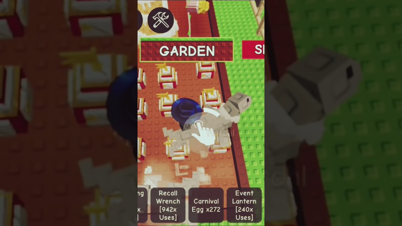 hatching the new carnaval eggs in grow a garden#