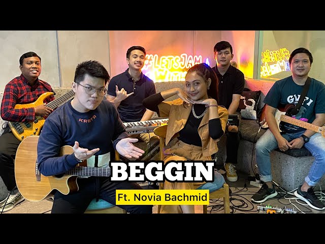 Beggin' (KERONCONG) - Novia Bachmid ft. Fivein #LetsJamWithJames class=