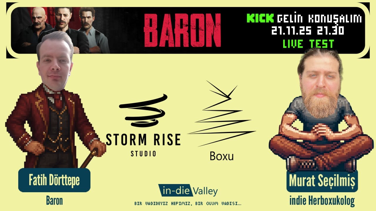 indie inceleme 39 - Fatih Dörttepe - Baron - Storm Rise Studio