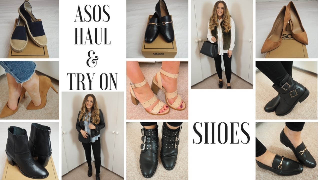 ASOS HAUL \u0026 TRY ON | NEW IN SHOES FOR 