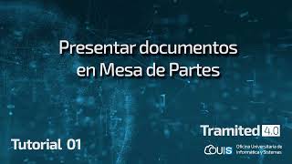 Presentacion de documentos a Mesa de partes virtual Tramited