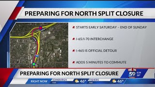 North Split closure begins this weekend
