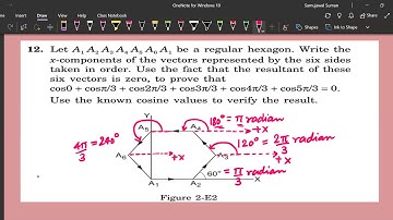 H C Verma Chapter 2 Solutions Q12- Vectors for JEE Mains Advanced NEET- By Samujwal- IIT Kanpur