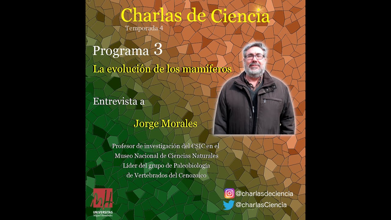 Evolución de los mamíferos - Entrevista al Dr Jorge Morales