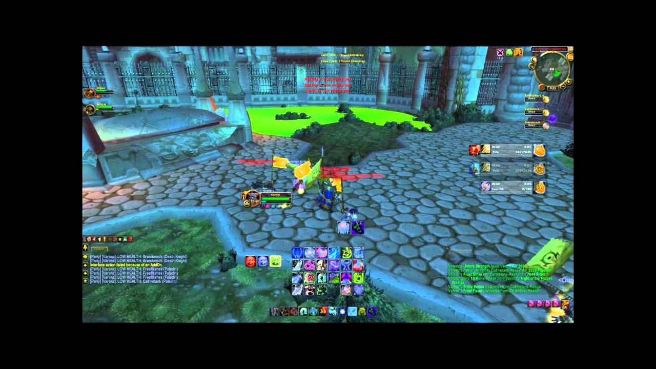 WoW Arena/PvP 3v3 DK / Rogue / Priest