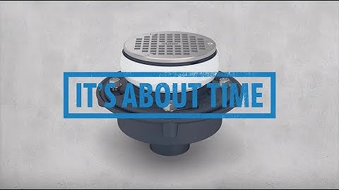 Zurn EZ1 Drain  - It