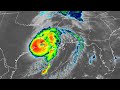 3 AM UPDATE: Laura's eye now on land and over Lake Charles