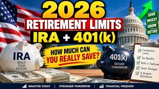 2026 IRA & 401(k) Limits Explained — Don’t Miss These Retirement Savings Rules 