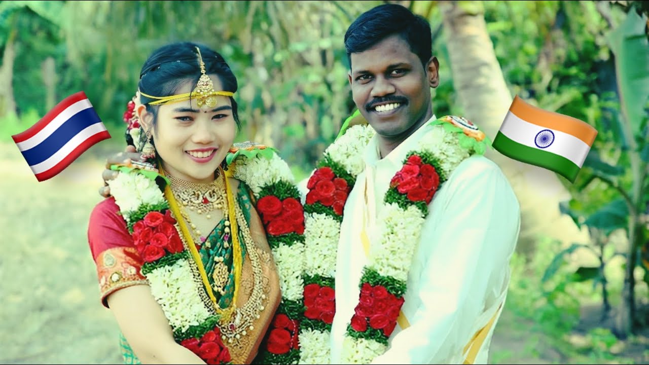 💥 Indian Tamil 🇮🇳 and Thai 🇹🇭 Wedding | Tamil Foreign 