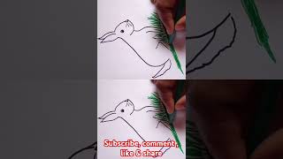 Rabbit drawing/Rabbit outline drawing🐇🐇🐇