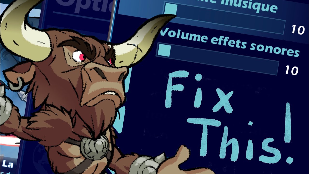 Fix the sound please