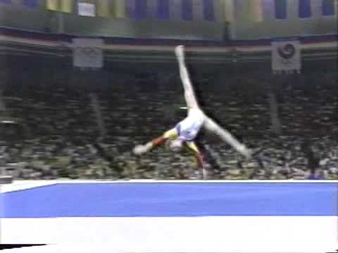 Daniela Silivas - 1988 Seoul Olympic - FX