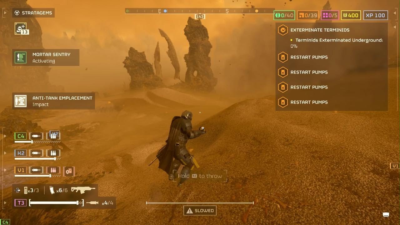 HELLDIVERS 2 - First Hive Lord Takedown