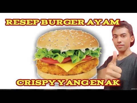 resep-burger-ayam-crispy-yang-enak