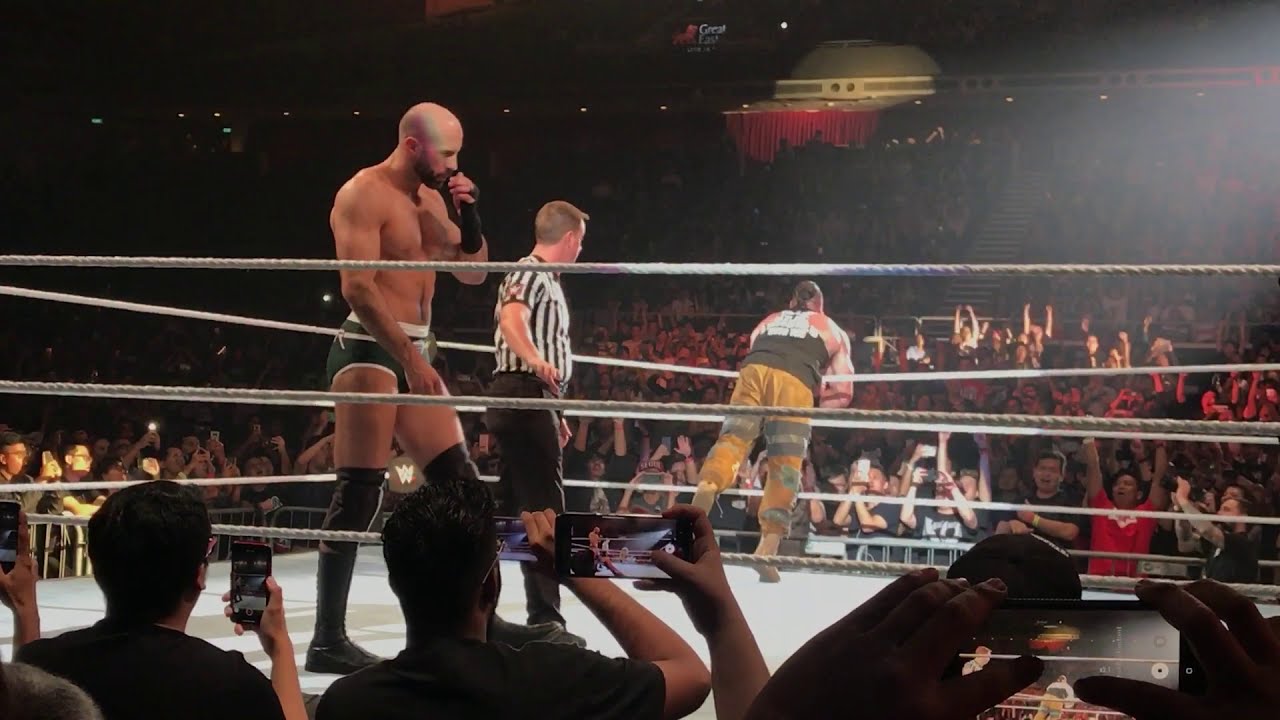 WWE Live Singapore 2019 Braun Strowman Entrance