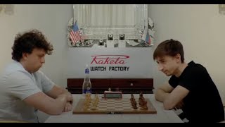 Hans Niemann v. Daniil Dubov Rematch May 27-28, 2025