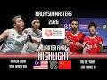 Aaron CHIA SOH Wooi Yik vs HU Ke Yuan LIN Xiang Yi | Malaysia Masters 2026 Badminton